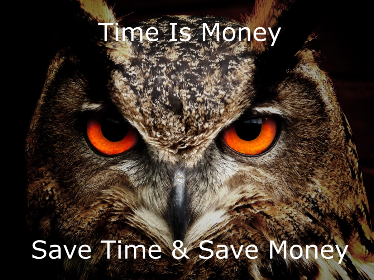 Time is money, save time & save money